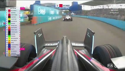 F-E: De Vries bate em Dennis em ultrapassagem no E-Prix de Jakarta