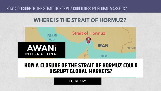 How a closure of the strait of Hormuz could disrupt global markets?