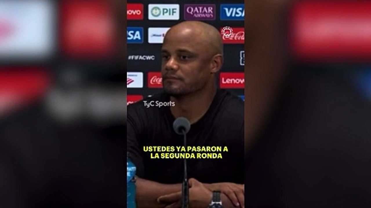 Vincent Kompany aseguró que sus dirigidos buscarán vencer al Benfica