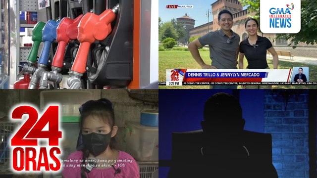 24 Oras: (Part 2) Pagsailalim kay alyas Totoy sa witness protection program, pinag-usapan ng DOJ at PNP; VP Duterte, ipinababasura sa impeachment court ang kaso dahil labag umano sa konstitusyon; Sanggang Dikit FR, mapapanuod na mamaya sa..., atbp.