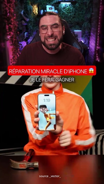 RÉPARATION MIRACLE D'iPHONE 😱