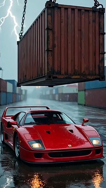 Ferrari ⁉️ crashed or not ⁉️