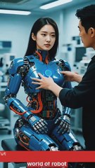 "Future is Here! 🤖 Realistic Robots in Action #RobotTechnology #AIWorld #FutureMachines #TechShorts"