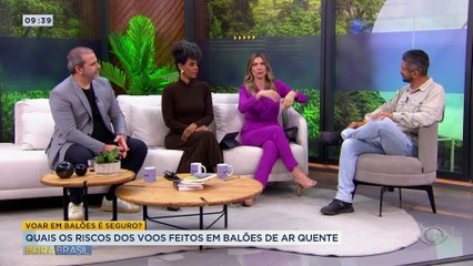 Voos turísticos em balões de ar são seguros?