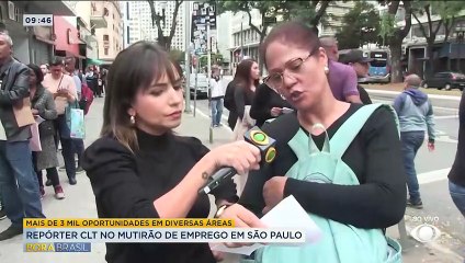 Cate abre mutirão com mais de 3 mil vagas de emprego em SP