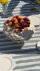 A Very Demure Summer with Raspberry Lemon Pavlova