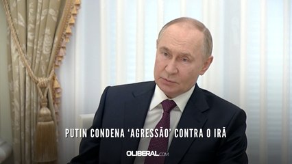 Putin condena ‘agressão’ contra o Irã