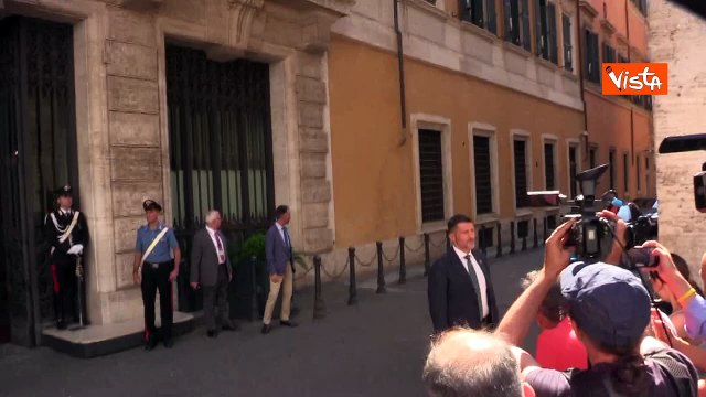 Meloni arriva al Senato per consegnare testo delle sue comunicazioni in vista del Consiglio Europeo