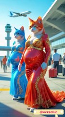 Emotional pregnant cat story #pregnantcats #pregnantcatstory #shorts