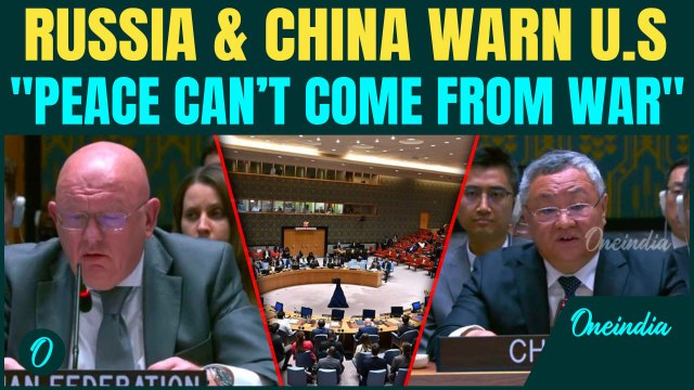 Russia & China Slam U.S. Strikes on Iran | Fu Cong Urges Diplomacy, Nebenzya Warns of Iraq Repeat