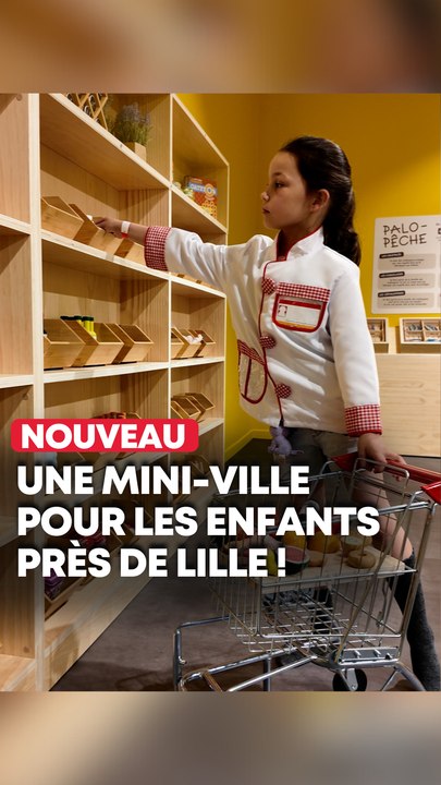 Une mini-ville immersive pour les enfants à Villeneuve d’Ascq !