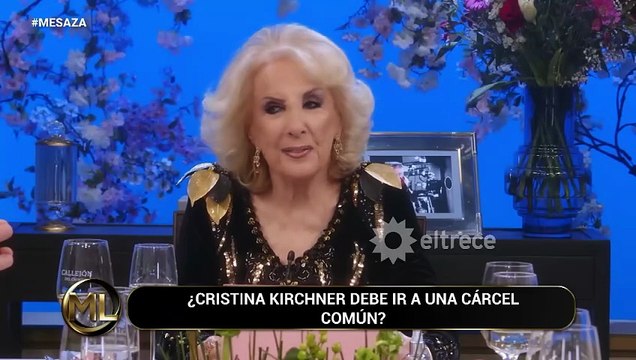 Mirtha Legrand salió en defensa de Cristina Kirchner y cruzó a Patricia Bullrich