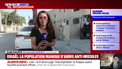 Guerre Iran/Israël: la population israélienne manque d'abris anti-missiles au moment où Téhéran menace d'une "riposte"