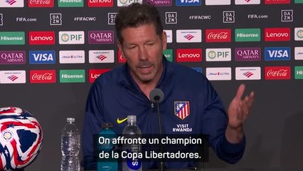Atlético - Simeone : "On en gagne pas un match 3-0 en trois minutes..."