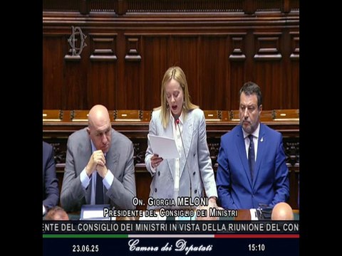 Meloni: Rischi potenziali enormi, l'Iran colga l'occasione per un'intesa con gli Usa sul nucleare