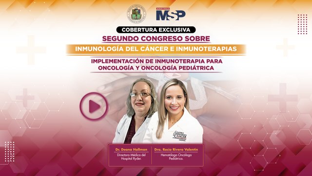 Implementación de inmunoterapia para oncología y oncología pediátrica PROGRAMA