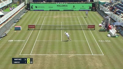 Majorque - Moutet passe avec sérieux