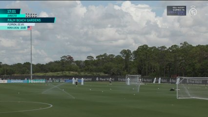 Entrenamiento Real Madrid