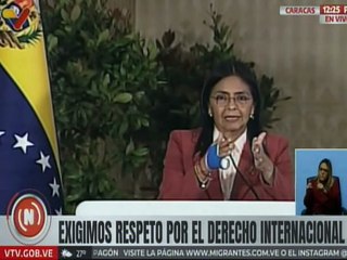 Vpdta. Delcy Rodríguez: El 45% de los asesinados en Irán son niños y mujeres