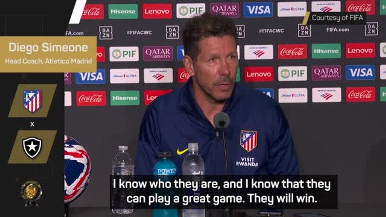Atletico Madrid must be at their best to progress from the group - Simeone