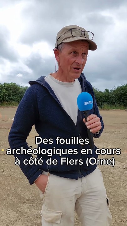 Un village du Moyen-Âge découvert sous terre près de Flers