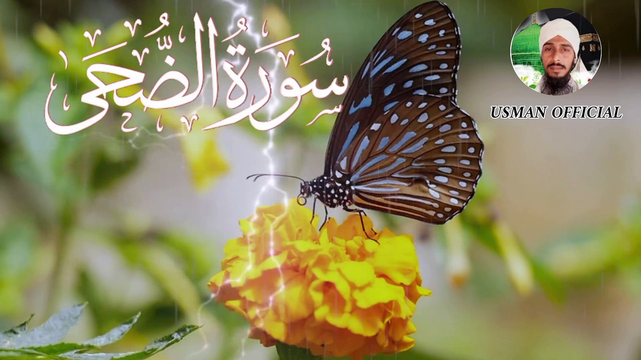 Surah Ad-Duha Full | Beautiful Recitation | By Qari Usman Ghani | Surah Duha | Ep - 002