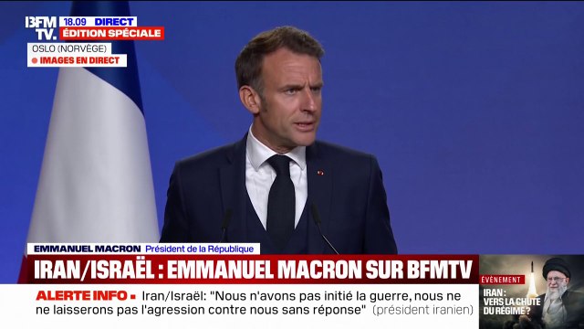 Frappes américaines en Iran: Il n'y a pas de légalité à ces frappes , déclare Emmanuel Macron