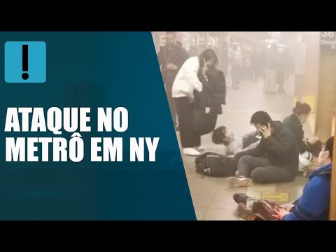 VEJA IMAGENS APÓS ATAQUE A TIROS NO METRÔ DE NOVA YORK