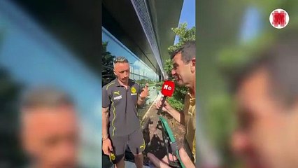 Lucas Barrios: "Se parecen muchísimo, estéticamente y cómo juegan"