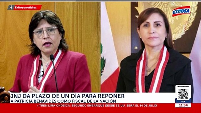 JNJ da plazo de un día a Delia Espinoza para reponer a Patricia Benavides como fiscal de la Nación