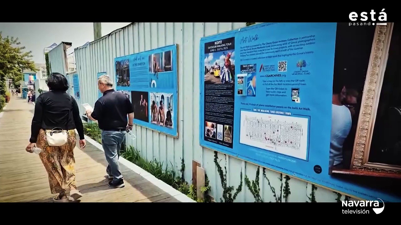 El fotógrafo pamplonés Koitz toma las calle de Cherry Grove