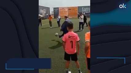 Page al más puro estilo Almeida: así se cae al tirar un penalti