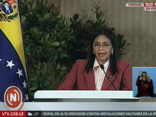 Vpdta. Delcy Rodríguez: El Pdte. Nicolás Maduro está comprometido con el multilateralismo
