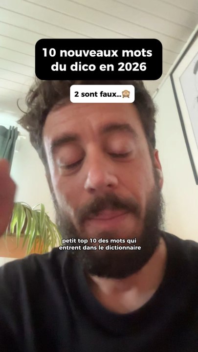 Top 10 des mots du dico 2026… avec 2 pièges à l’intérieur.