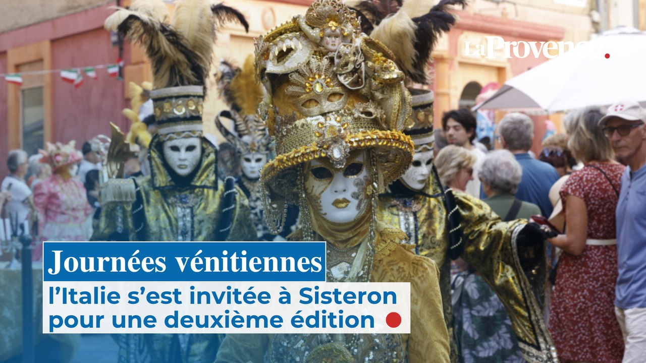 Journées vénitiennes : l’Italie s’est invitée à Sisteron pour une deuxième édition