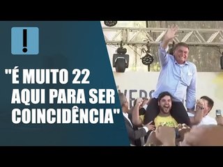 Em evento oficial, pastor faz comício pró-Bolsonaro: "É muito 22 aqui para ser coincidência"