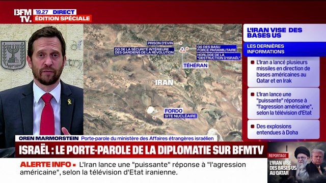 Guerre Iran/Israël: Le changement de régime ne fait pas partie des objectifs que nous poursuivons , déclare le ministère des Affaires étrangères israélien
