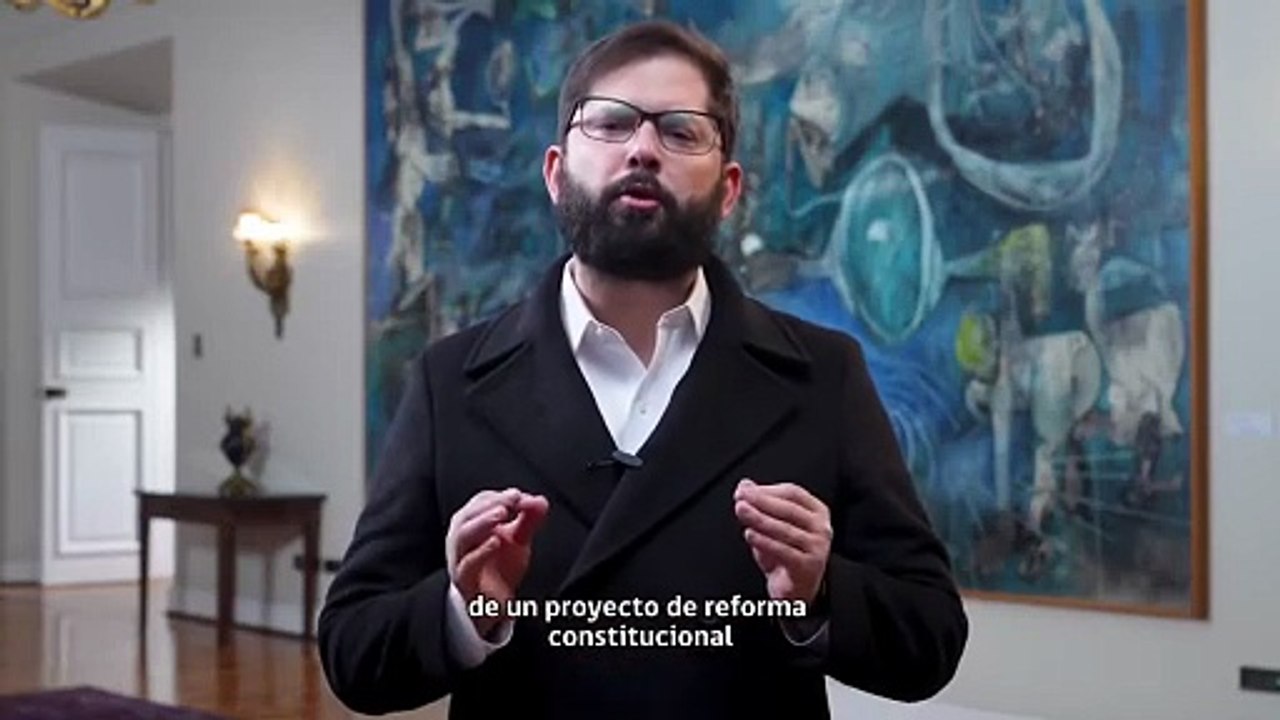 Boric presentó un proyecto de reforma constitucional que reconoce a los pueblos originarios
