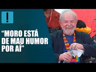 Lula faz chacota de Moro: "Vingança dos deuses"