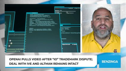 OpenAI pulls video after “io” trademark dispute; deal with Ive and Altman remains intact
