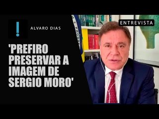 Alvaro Dias evita criticar Sergio Moro por saída do Podemos