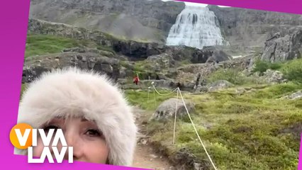 Gina Pastor presume sus lujosas vacaciones en Islandia