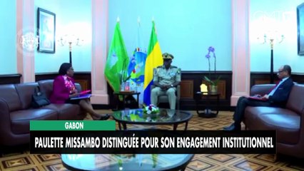 [#Reportage] Gabon : Paulette Missambo distinguée pour son engagement institutionnel