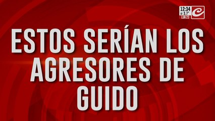 Estos serían los agresores de Guido: uno de ellos un hijo de un diputado