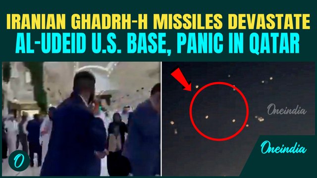 Iran Rains Missiles on U.S. Base in Qatar; Qataris RUN IN PANIC As 6 Blasts Shake Al-Udeid Base