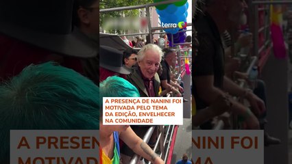 Marco Nanini vai à Parada LGBTQIA+ pela 1ª vez: 'Decidi mudar minha atitude' #shorts