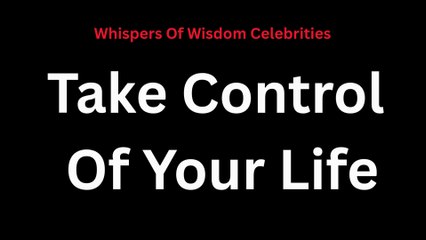 take control of your life I motivation