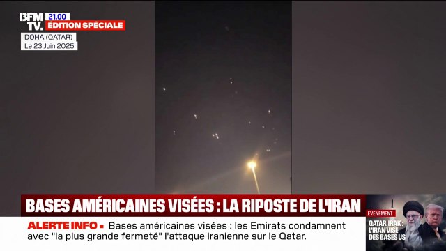 Bases militaires américaines visées: le récit de la riposte de l'Iran