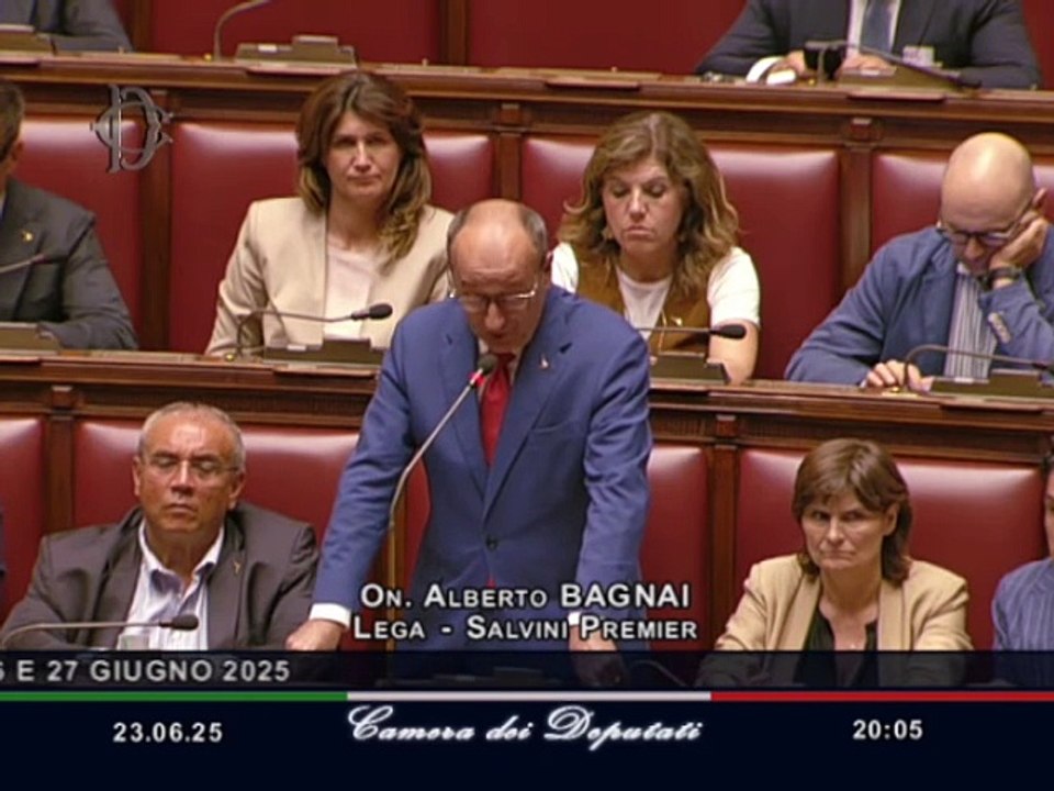 Bagnai - Intervento alla Camera dei Deputati (23.06.25)
