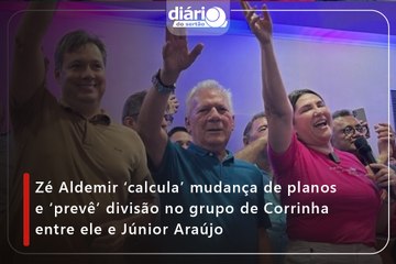 Zé Aldemir 'estuda' mudança de planos e 'prevê' divisão no grupo de Corrinha entre ele e Júnior Araújo